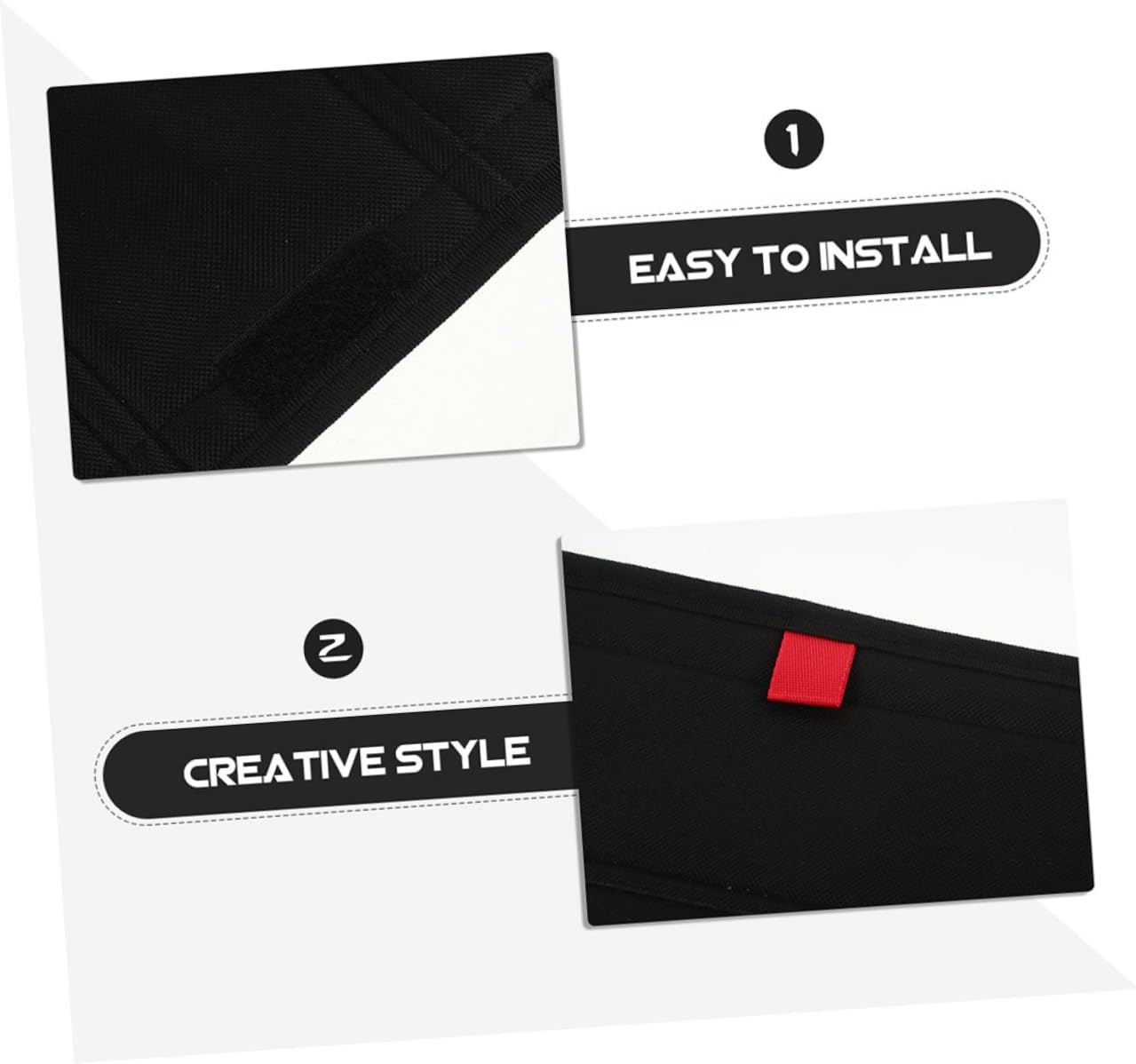 Ciieeo 2pcs Rv Window Shade Cover Thickened Blackout Sunshade for Vent Foldable Privacy for Rvs Campers Trailers