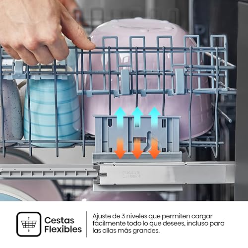 Miniatura 8 de Hisense Hs622e10w - Lavavajillas, Capacidad Para 13 Servicios, 60 Cm, Programa Eco, Silencioso, 2, Filtro Autolimpiable, Contador Digital