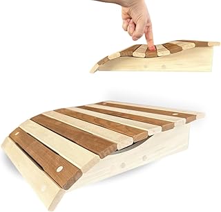 Sotra Sauna Kopfstütze – Ergonomische Kopfauflage 35×37×9 cm aus Linde & Thermolinde – Anatomisches Sauna Zubehör für entspanntes Liegen