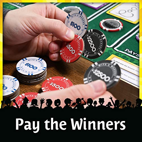 North Star Games Wits & Wagers: Deluxe Edition - The Ultimate Trivia Board Game For Adults And Teens, Friends And Family Game Night, Ages 10+ Party And Team Game, Perfect For Couples #TOP5