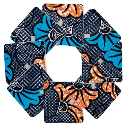 Lingettes lavables cadeau de naissance SEVIRA KIDS Wax Fleurs de mariage 8x