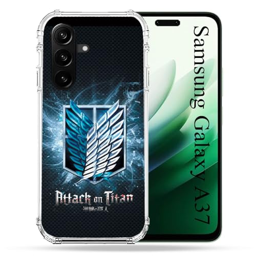 Coque Samsung Galaxy A37 5G Attaque Titans Evite Ecran Cassé Dos Renforcé