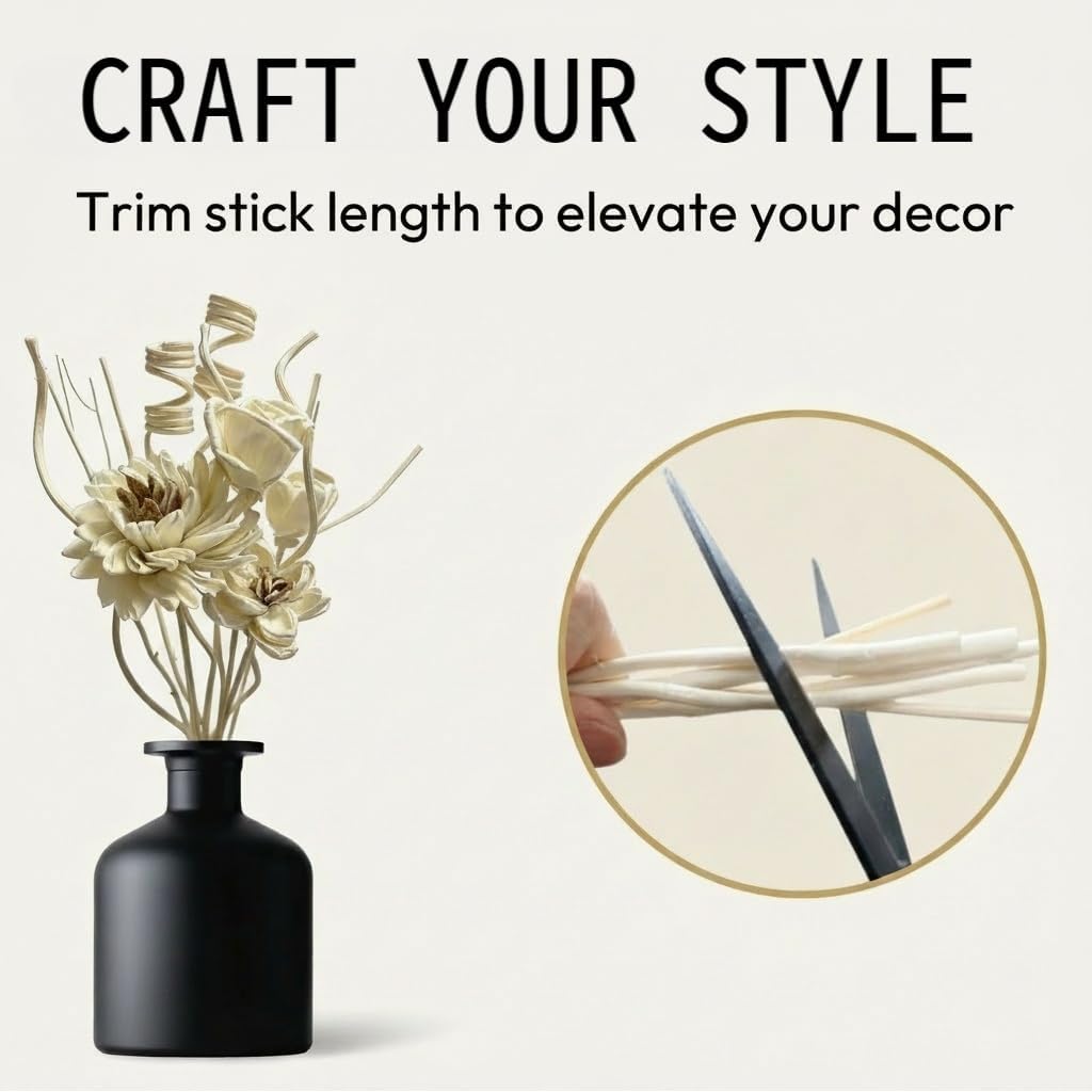 Reed Diffuser Flower Sticks,Reed Diffuser Sticks Set of 12
