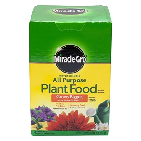 Miracle Gro 160101 1 Lb Water Soluble All Purpose Plant Food 24-8-16 Cover