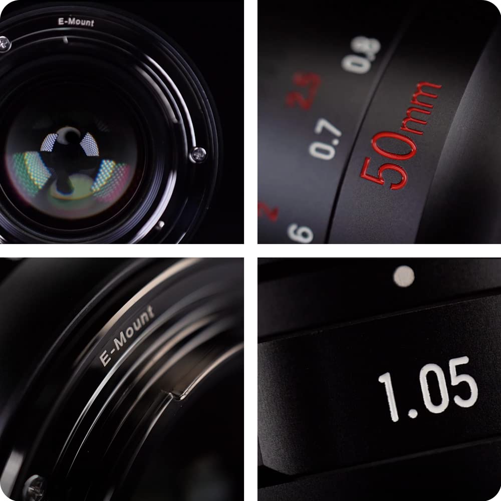 Amazon.co.jp: 7artisans 50mm f1.05 大口径フルフレームマニュアル
