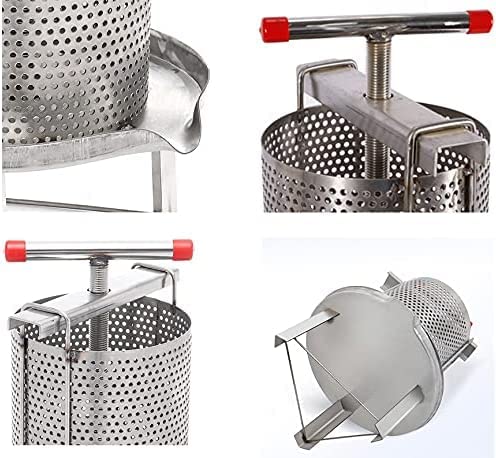 Amazon | KALELAISU 蜂蜜 圧搾機 養蜂器具 10L大容量 2級濾過