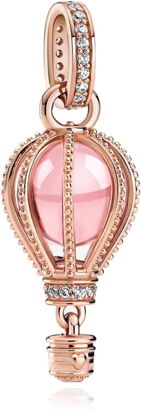 Mom Wife Daughter Love Heart Wedding Rings Charms 925 Sterling Silver Charms for Bracelets Necklace Valentine's Day Mother's Day Jewelry Charm for Women