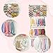 POVETIRE Headband Holder Hair Bows Organizer for Girls, Baby Headbands Hair Accessories Organizer Storage Wall Hanging Decor for Toddler Girls Room