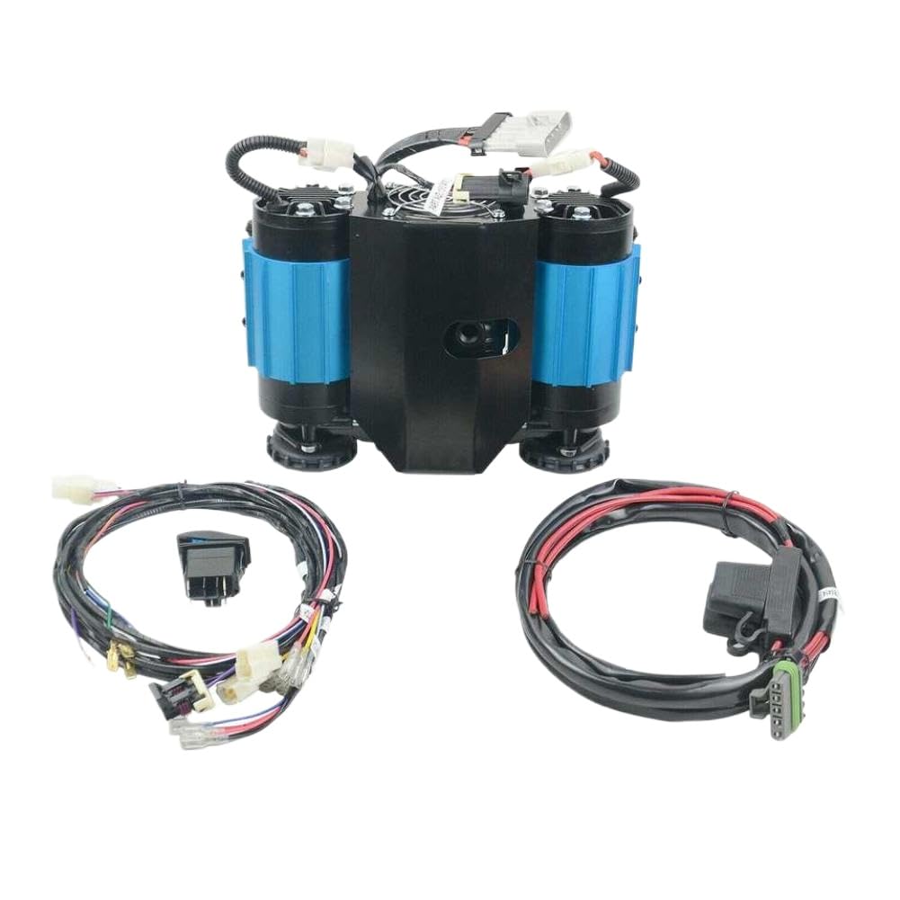 Eukcqvytb Onecolor 12V Twin Air Compressor Compatible With Universal Ckmta12