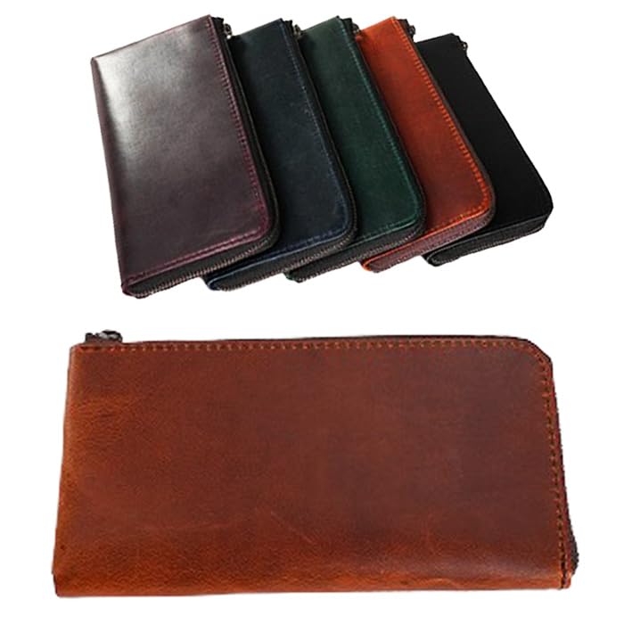 Amazon | KUROKAWA Claccino L-ZIP 長財布 クラッチーノ プルアップ