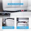 Givifive Relleno para Espacio entre Asientos 2 Paquete, Espuma Suave, 3 en 1 Multifuncional | Tira de Relleno Lateral con Ranura de Almacenamiento y Gancho, Ajuste Universal para Auto, SUV, Camioneta, Llena el Espacio entre Asiento y Consola 6