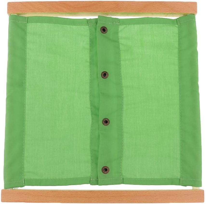 BNF®Montessori Baby Early Development Materials Small Buttons Dressing Frame|Home & Garden | Kids & Teens at Home | Educational Materials |1 Piece Montessori Dressing Frame