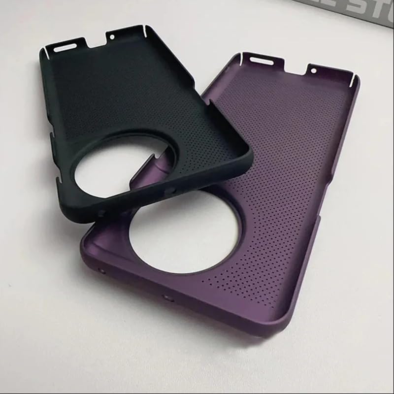 Image of MILLION CASES Back Cover Case for OnePlus 12R Soft TPU Shockproof Protective Ultimate Venti Cool Slim Case(Black)