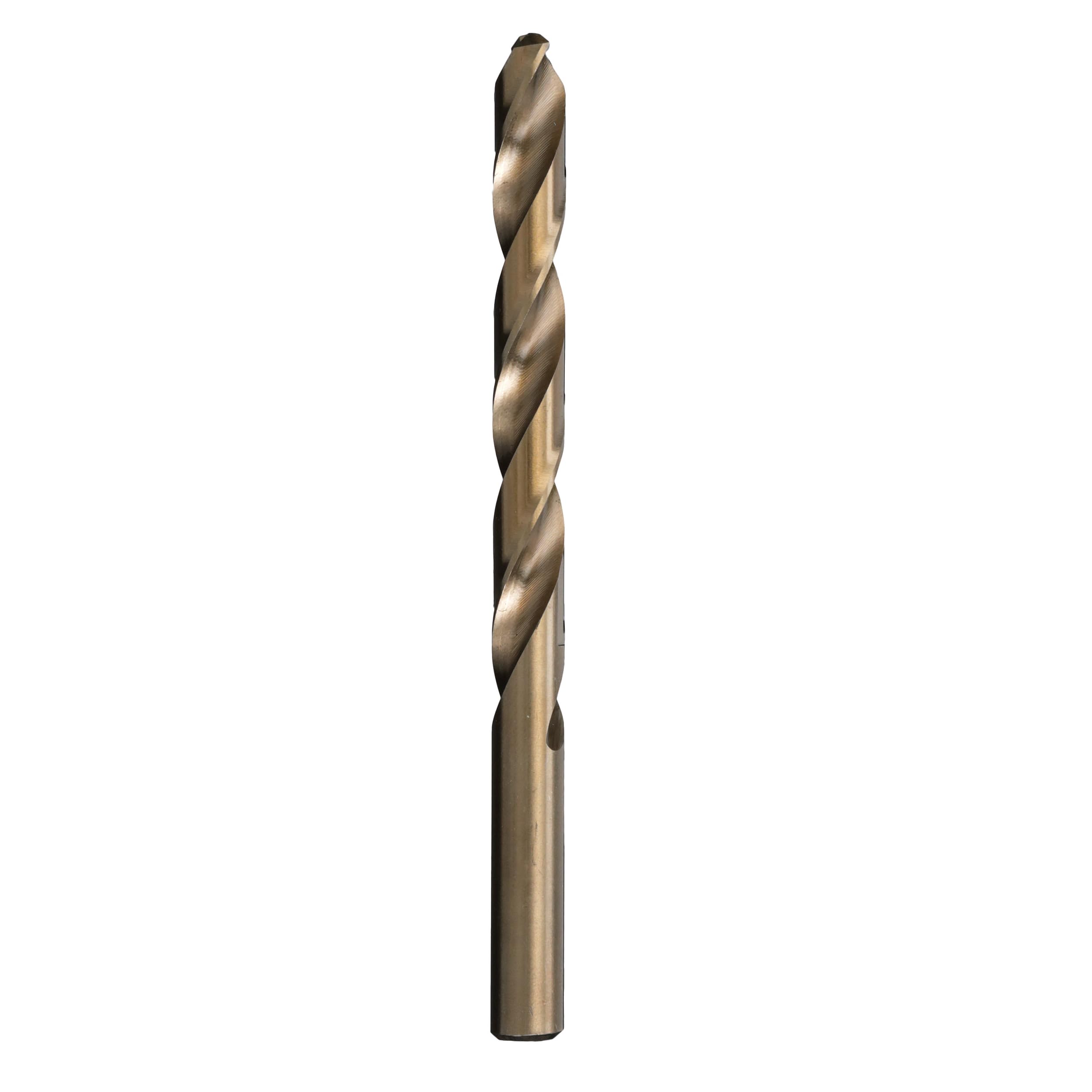 Drill America Juego de 7 brocas de cobalto, funda de plástico, serie DWDCO