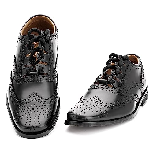 Fashion Ghillie Brogue - Kilt Shoes Black