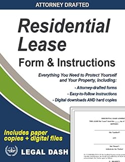 Wohnmietformular - Kommt mit Anweisungen, FAQs, Checkliste und digitalen Downloads - Do It Yourself Wohnmietvertrag Formulare, Mietvertrag, Mietvertrag für Mietobjekte