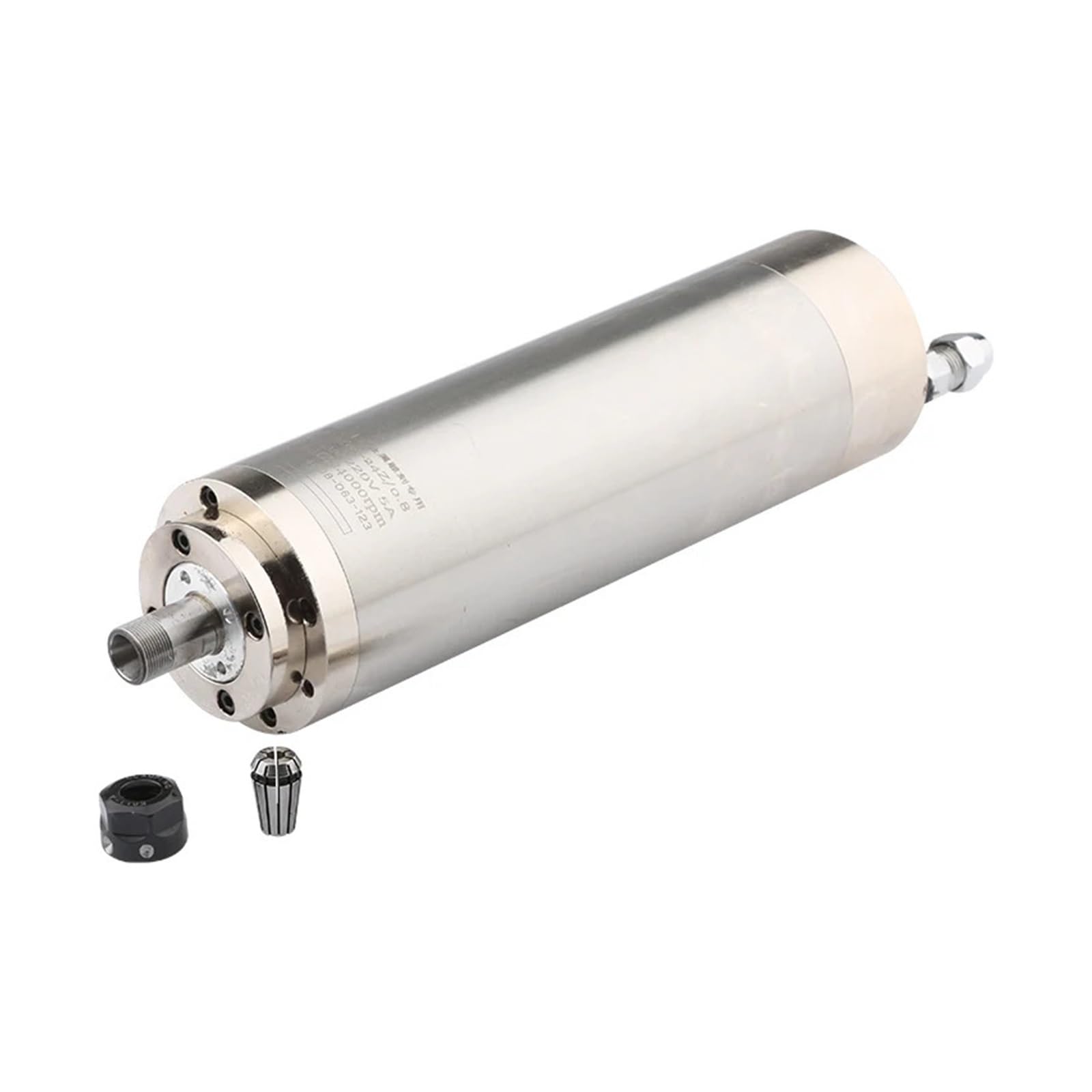 Motore mandrino raffreddato ad Acqua ER11 da 1,2 kW, 220 V, 4 Cuscinetti a Sfera, Diametro 62 mm, 700 Hz, 42000 Giri/min, Coppia costante for CNC in Metallo