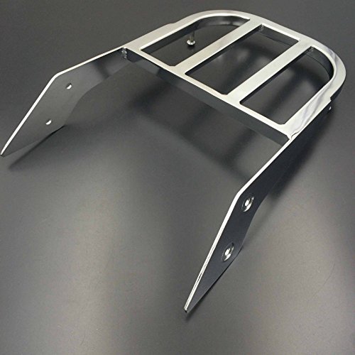 Xkmt-Chrome Sissy Bar Luggage Rack Compatible With 2002-2006 Vtx 1300C /2002-2011 Vtx 1800C /2005-2011 Vtx 1800F [B01G80P0U0] #TOP3