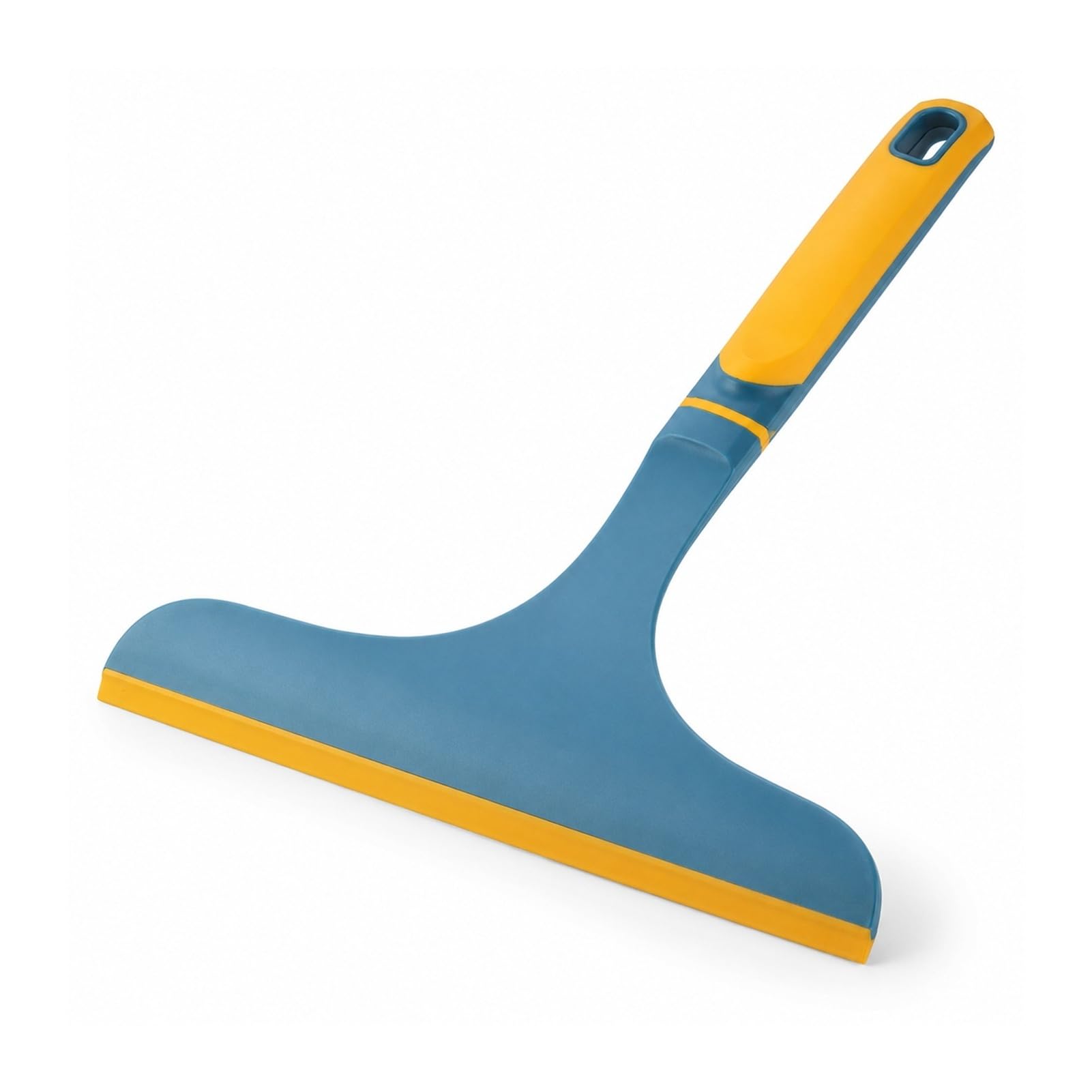 Squeegee & Shower Squeegee with TPR Soft Blade, Wider & Longer Ergonomic Handle, Glass Squeegee TPR Material, Easy-Clean for Bathroom, Kitchen, Windows & Mirrors