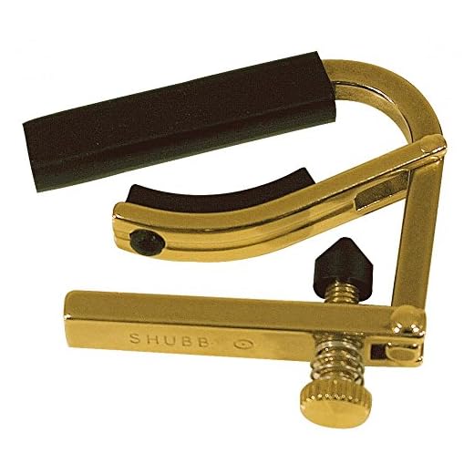 Shubb Capo C9, ukelele Brass