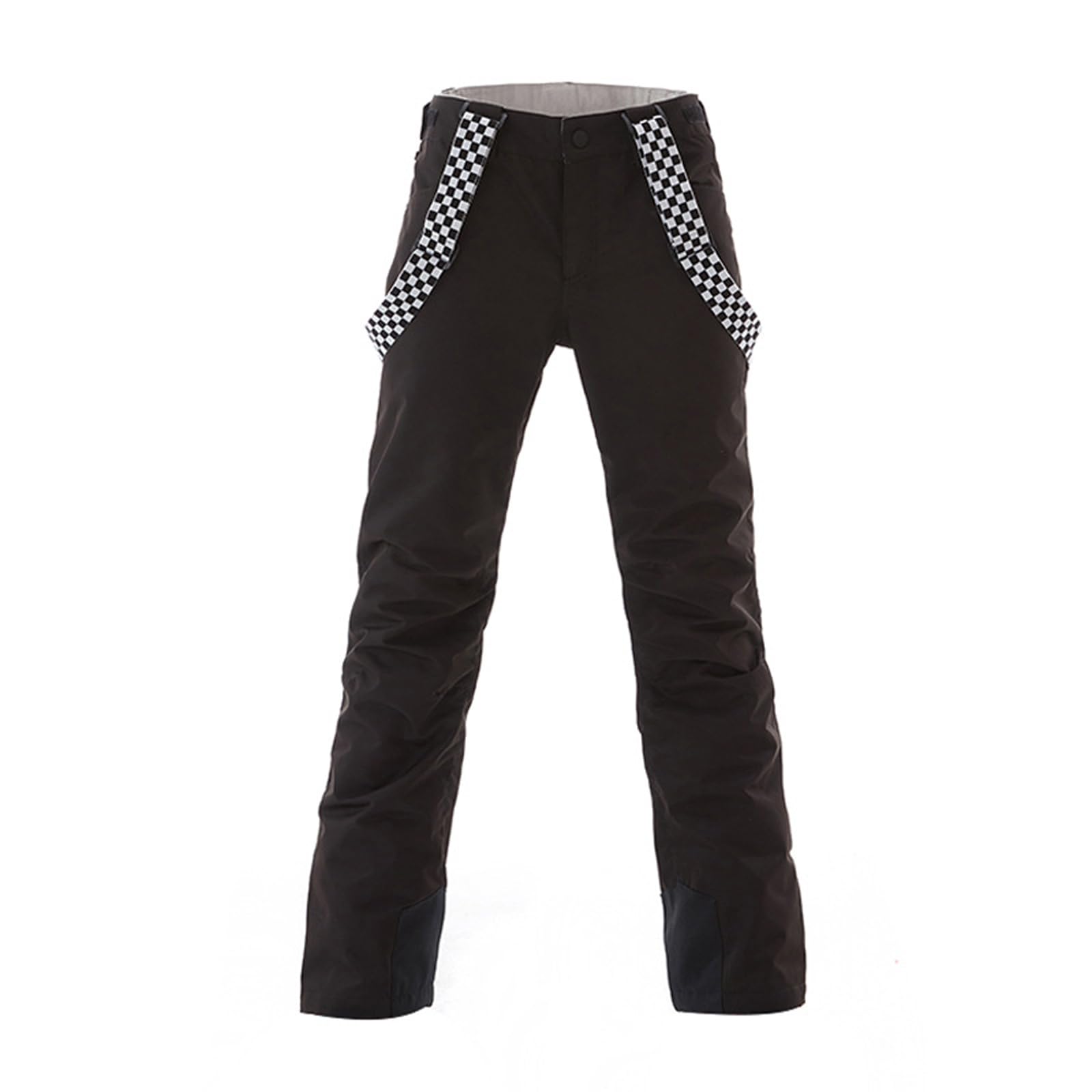 ALSOGO Skihose Damen wasserdichte Professionelle Schneehose Winddichte Hosenträgerhose Winter Outdoor Regenhose Warme Wanderhose Snowboard Softshellhose mit abnehmbaren Trägern Overall & Schneefang