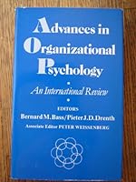 Advances in Organizational Psychology: An International Review 0803928025 Book Cover