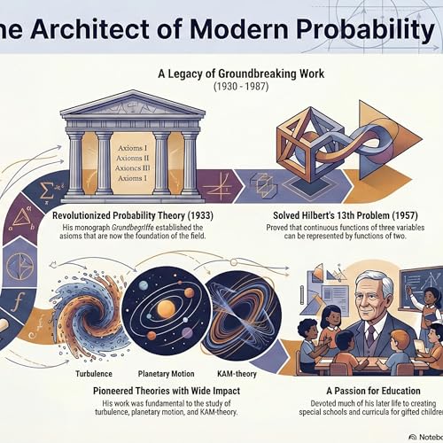 Andrey Nikolaevich Kolmogorov 1903 - 1987 copertina