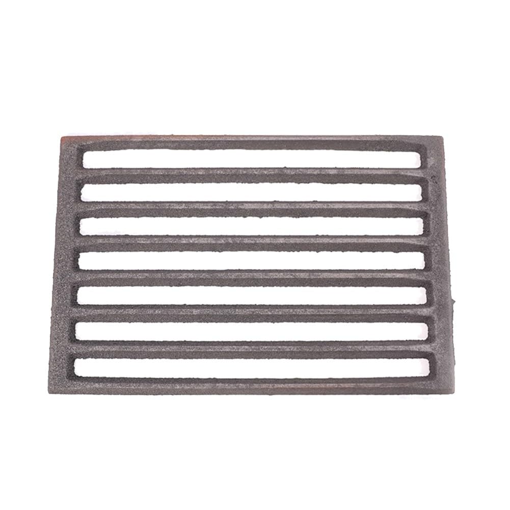 Grille carrée en fonte Hark pour cheminée avec circulation d'air