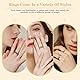 WEFHEF Anti-Stress-Ring-Set 7 Stück Stress Verstellbare Anti Anxiety Angstring Angst Spinning Ringe Linderung von Ängsten Anxiety Ring Fidget Zappelringe Finger Stimmungsring