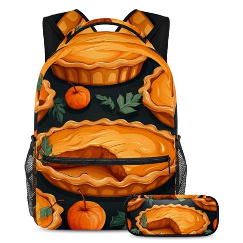 Sac à dos de voyage pour étudiant avec sa trousse à crayons assortie