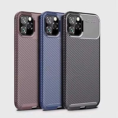 Spia Apple iPhone 11 Pro Max Case أسود سيليكون أصلي رقيق مرن محسن مقاوم للصدمات تصميم الجيل الجديد (Apple iPhone 11 Pro Max، Black)