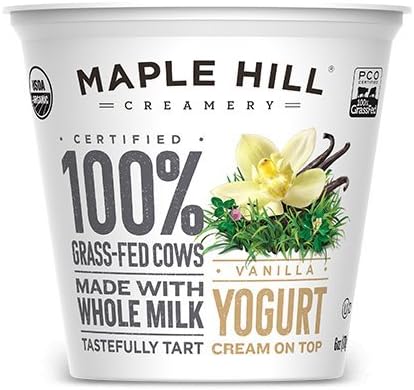 Maple Hill Organic Creamery (Grass-Fed Organic Yogurt, Vanilla)