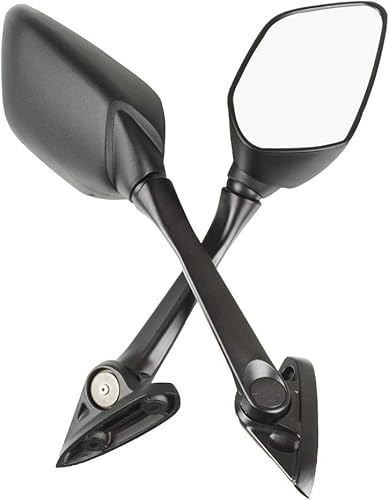 Miniatura 7 de MZS Palancas de freno de embrague de motocicleta negras que compiten con espejos de motocicleta compatibles con YZF R3