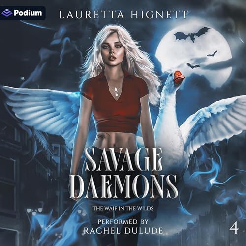 Savage Daemons Audiolivro Por Lauretta Hignett capa