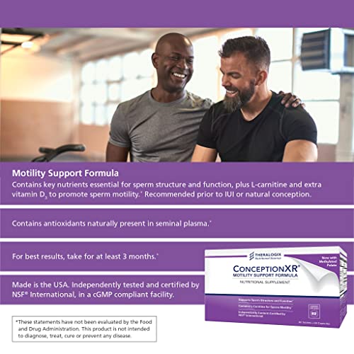 Theralogix Conceptionxr Motility Support Male Fertility Supplements With Antioxidants And L-Carnitine | 30 Day Supply #TOP3