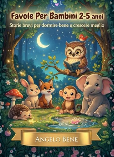 FAVOLE PER BAMBINI 2-5 ANNI: STORIE BREVI PER DORMIRE BENE E CRESCERE MEGLIO