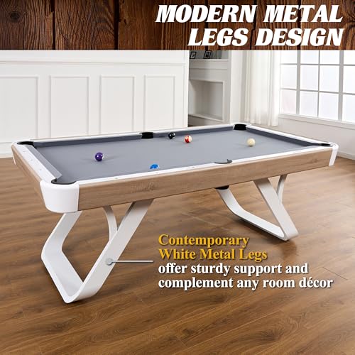 Image of Barrington Billiards Drop Pocket Pool Table with Complete Accessory Set