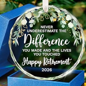 HEXMOZ Retired Gifts for Men, Women – Happy Retirement Gifts for Women 2026