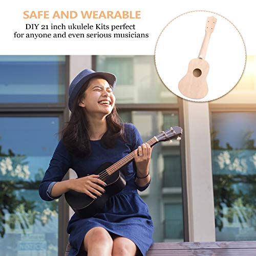 ODEROL LIANXIAO – 1 Ensemble de DIY Kit Ukulélé Kit en Bois Ukulele Peinture 4 String Ukulele Kit DIY Instruments de Musique Hawaii Guitare for Les Parents Campagne Enfant Campagne Enfants - Les Beatles, Paul McCartney, John Lennon, RIngo Starr, George Harrison ODEROL LIANXIAO - 1 Ensemble de DIY Kit Ukulélé Kit en Bois Ukulele Peinture 4 String Ukulele Kit DIY Instruments de Musique Hawaii Guitare for Les Parents Campagne Enfant Campagne Enfants – Image 8