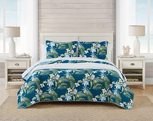 Image of Tommy Bahama - Queen Comforter Set with Shams for Bedroom & Dorm Bedding
