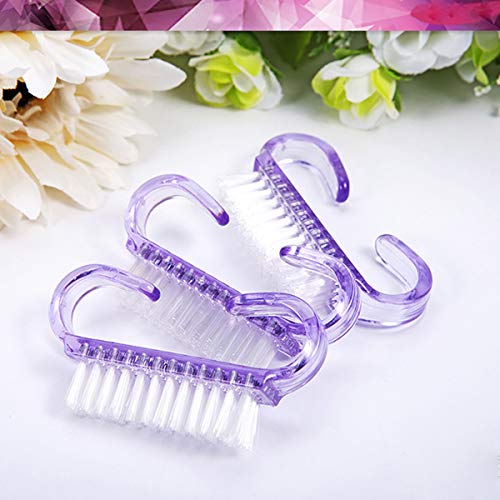 20Pcs Handle Grip Nail Brush, Christmas Thanksgiving Gifts For Women Girls #TOP4