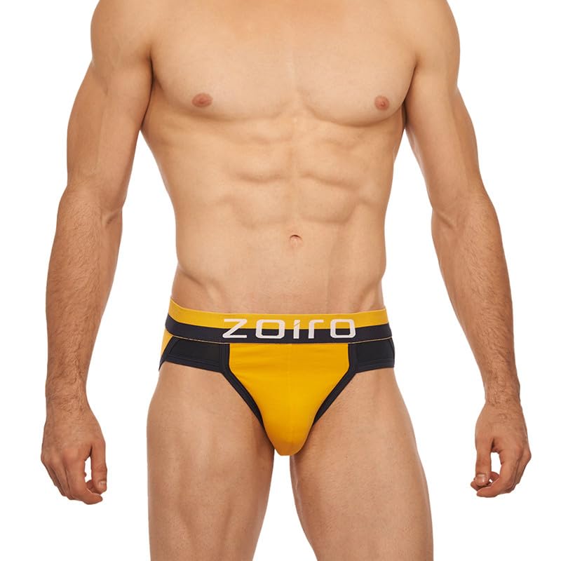 Image of Zoiro Men's Cotton Solid Brief Combo Pack |Colour's May Vary