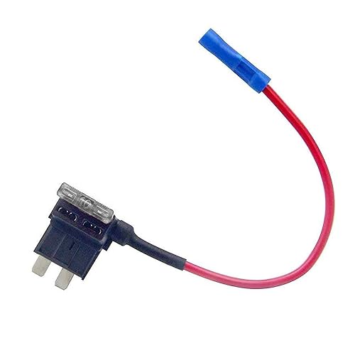 ZOOKOTO 12V Car Add-A-Circuit Fusible 25A TAP Adaptador Pequeño ATO ATT Blade Fuse Holder 25A