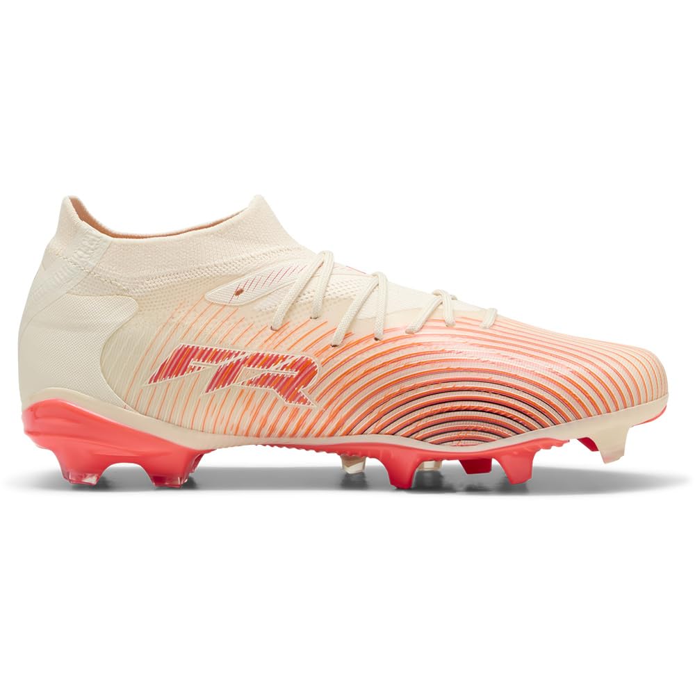 Puma Women's Future 9 Match Firm Ground Football Boots - Almond/Red - 5 (38)