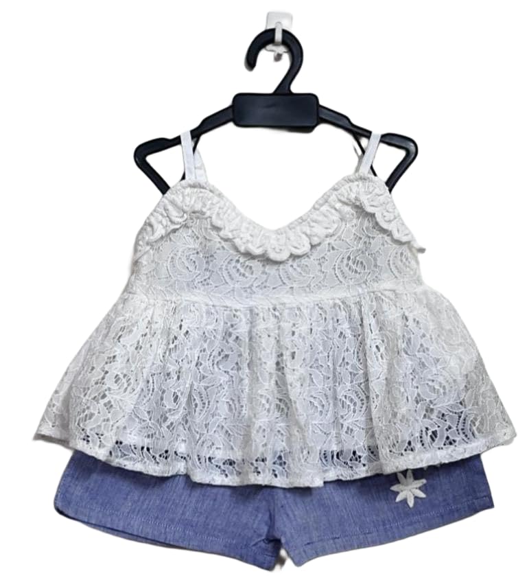 Baby Kids Girls Lace Top and Shorts Set-picture-53