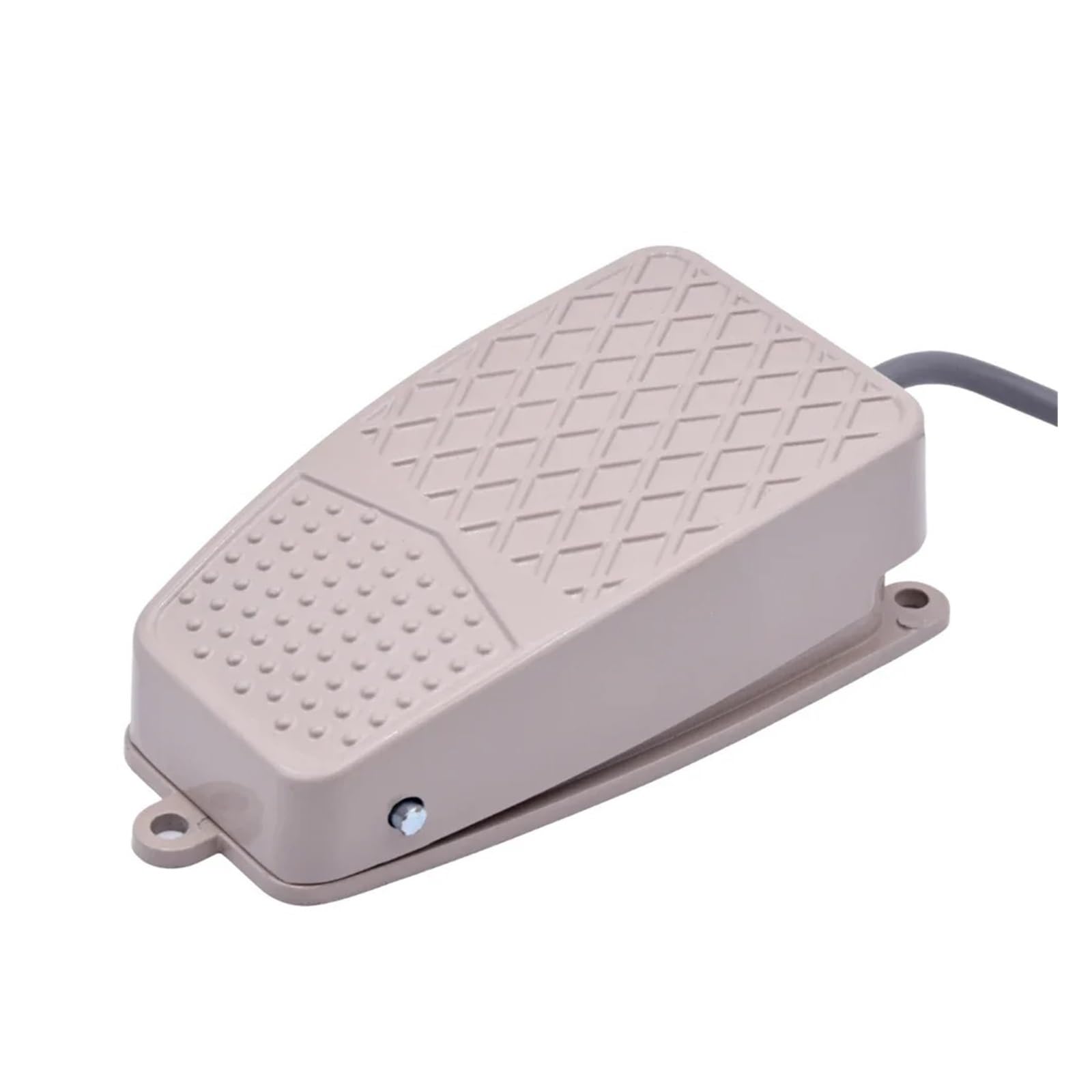BKGWCSOR 1pc FS-2 On Off Momentary Power Foot Pedal Switch 220V 10A Waterproof Metal SPDT 1NO1NC Footswitch Industrial Machine Switches
