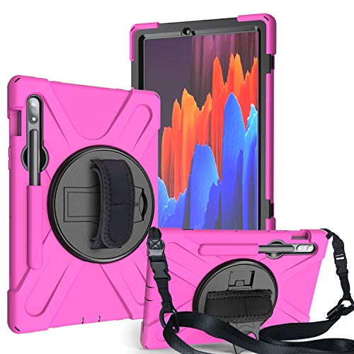 Funda Samsung Galaxy Tab S8 antichoque con correa de hombro y soporte S Pen