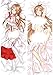 Wtinixtg Sword Art Online Asuna Titania Asuna Titania Anime Oreiller Coussin/Taie d'oreiller corporelle, Coussins de Coussins préférés d'Anime, Peaux de pêche à Double Face / 2WT Jeter Un étui d'ore