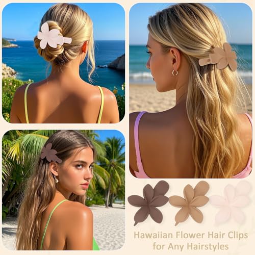 Pinzas de Pelo Planas Florales Pack 6 para Mujer Neutro miniatura 4