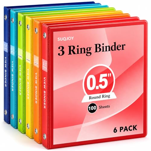 Classeur 1,3 cm SUQJOY pour ranger vos documents de rentrée scolaire